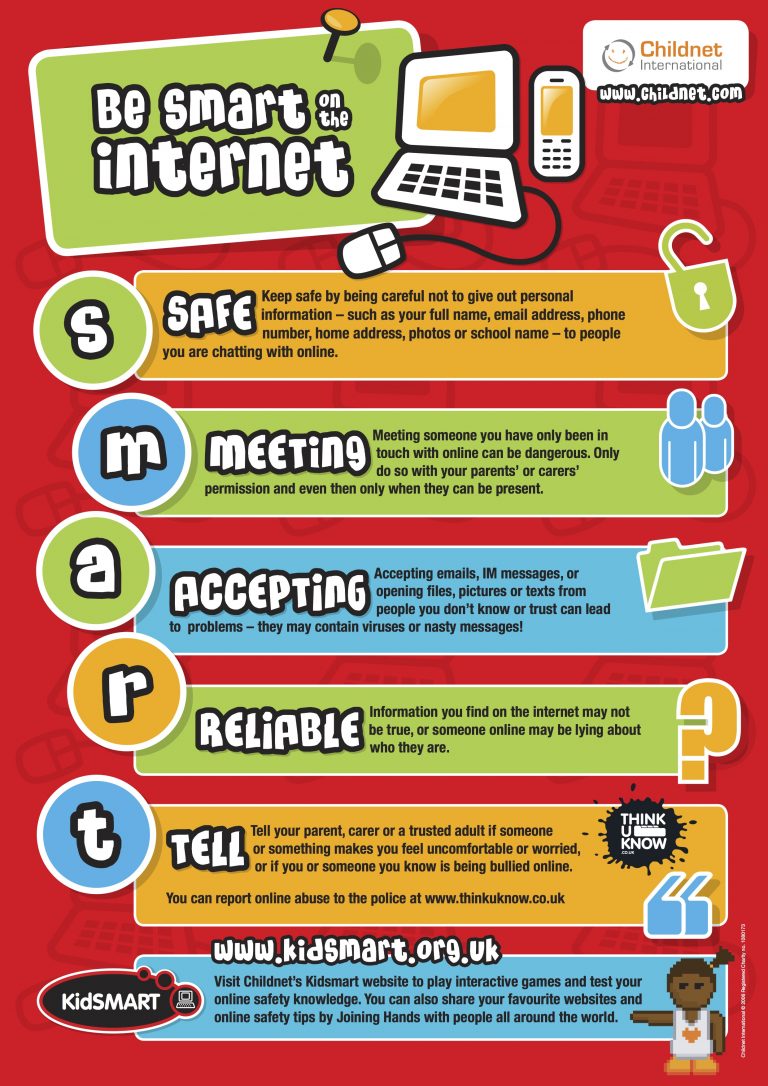 smart-safe-internet-poster-willow-lane-primary-school